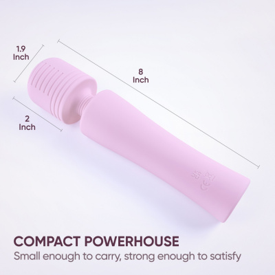 Вибратор-вонд Selove PulseWand розовый