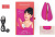 Бесконтактный клиторальный стимулятор Womanizer Liberty Lily Allen розовый