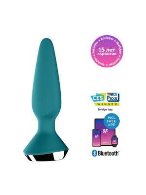 Анальная пробка с вибрацией Satisfyer Plug Ilicious 1 (мятный)
