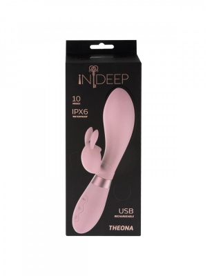 Перезаряжаемый вибратор Indeep Theona Pink 7702-05indeep