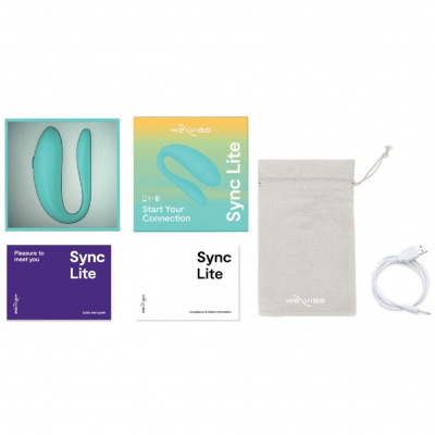 Вибромассажер для пар We-Vibe Sync Lite Aqua