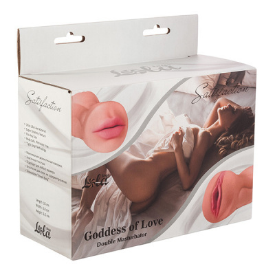 Двойной мастурбатор Satisfaction Goddess of Love 2101-04Lola